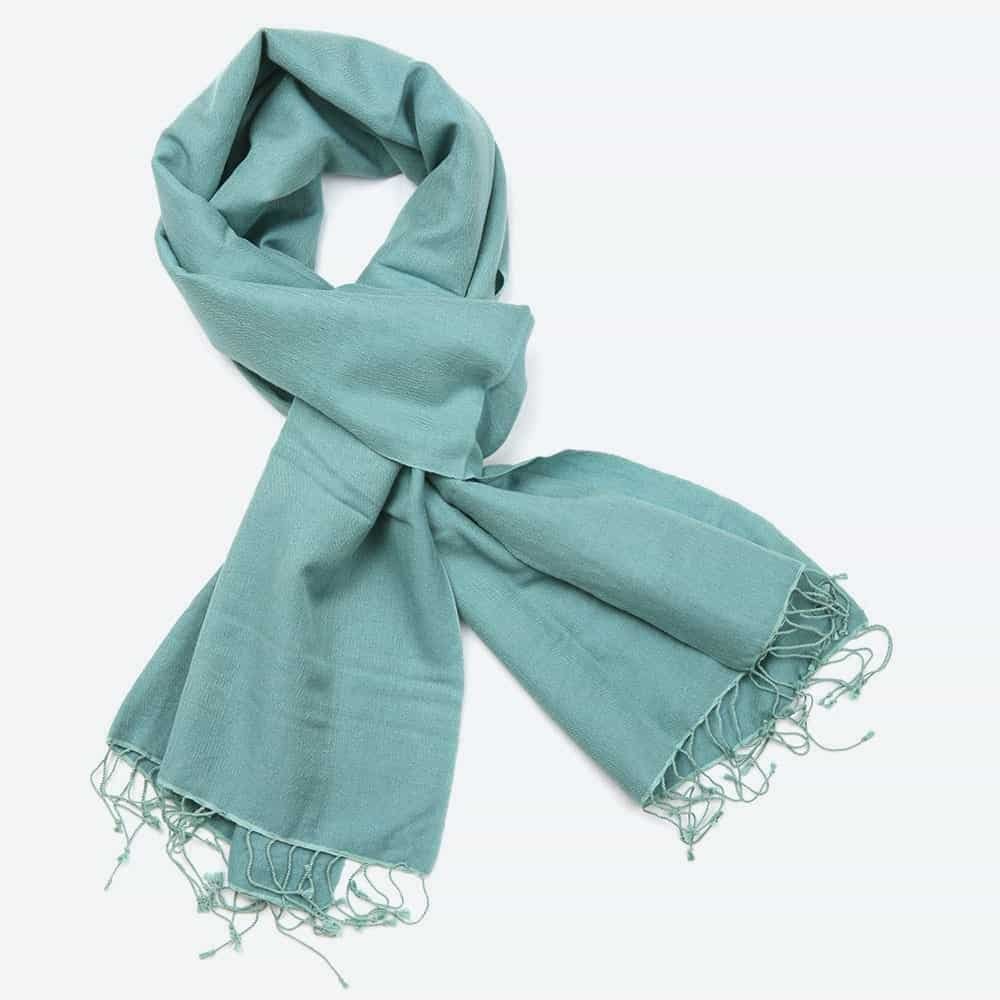 Hand-Knitted Wool Scarf - Image 2